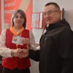 Золотой знак ГТО вручен сотруднику МФЦ в Северном за отличную сдачу норм