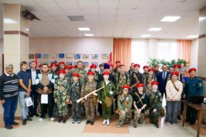 Юнармейцы школ округа приняли участие в тактической игре