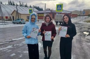 Сотрудники отделения Госавтоинспекции провели акцию «Пешеходный переход»